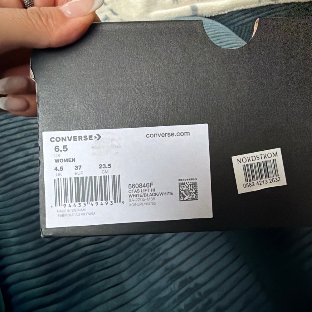 Platform White Converse - image 1